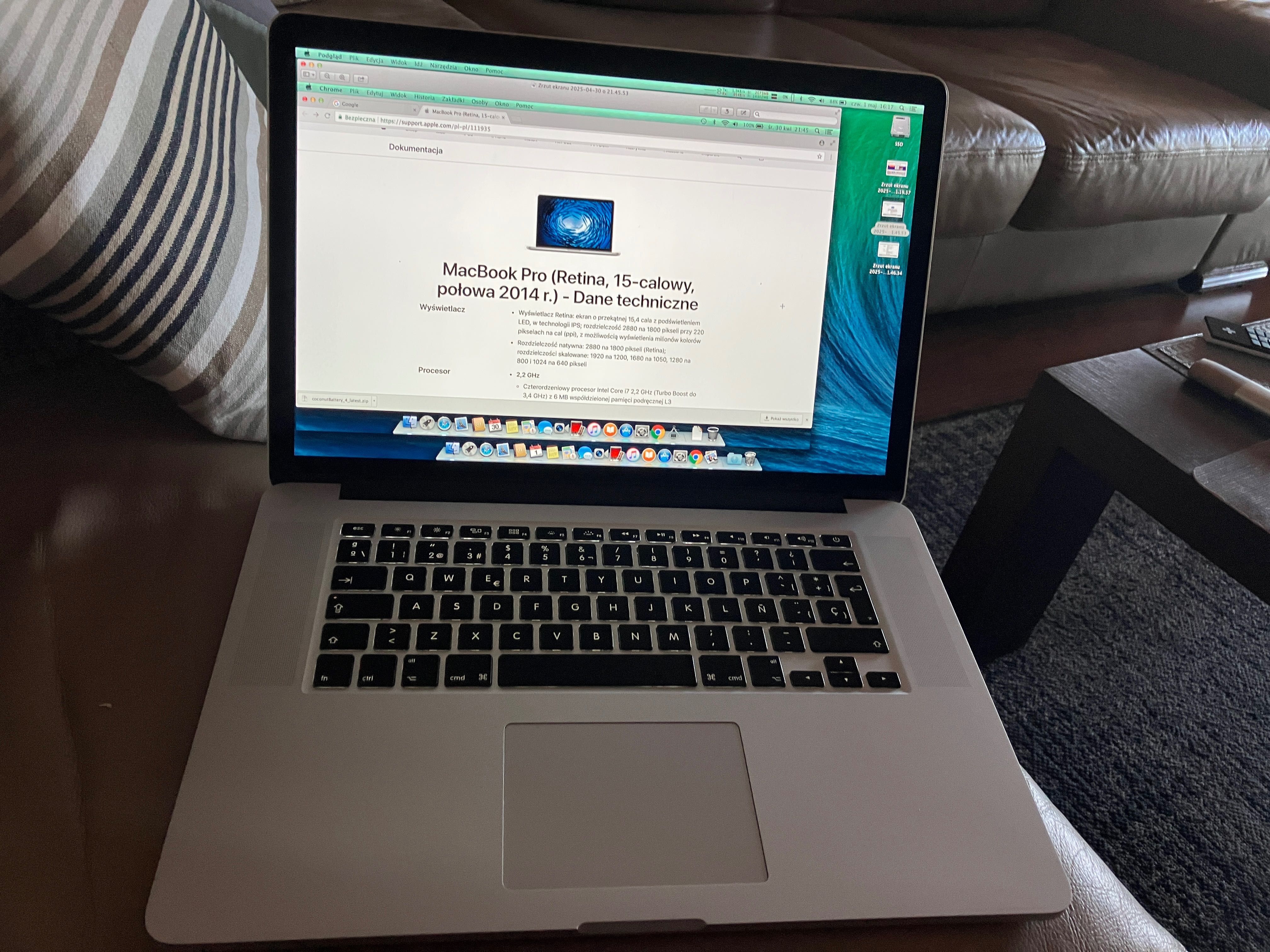 MacBook pro 15" 2 sztuki