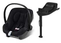 Cybex Aton B2 i-Size Fotelik Samochod 0-13kg + Baza One Volcano Black