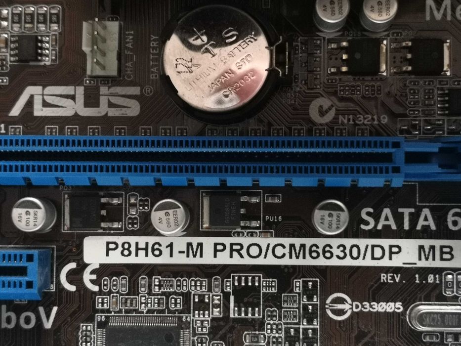 Asus P8H61-M pro, i 5. Komputer PC