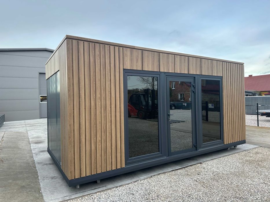 PRODUCENT  pawilonów z płyty warstwowej Sklep Biuro Komis Magazyn Bar