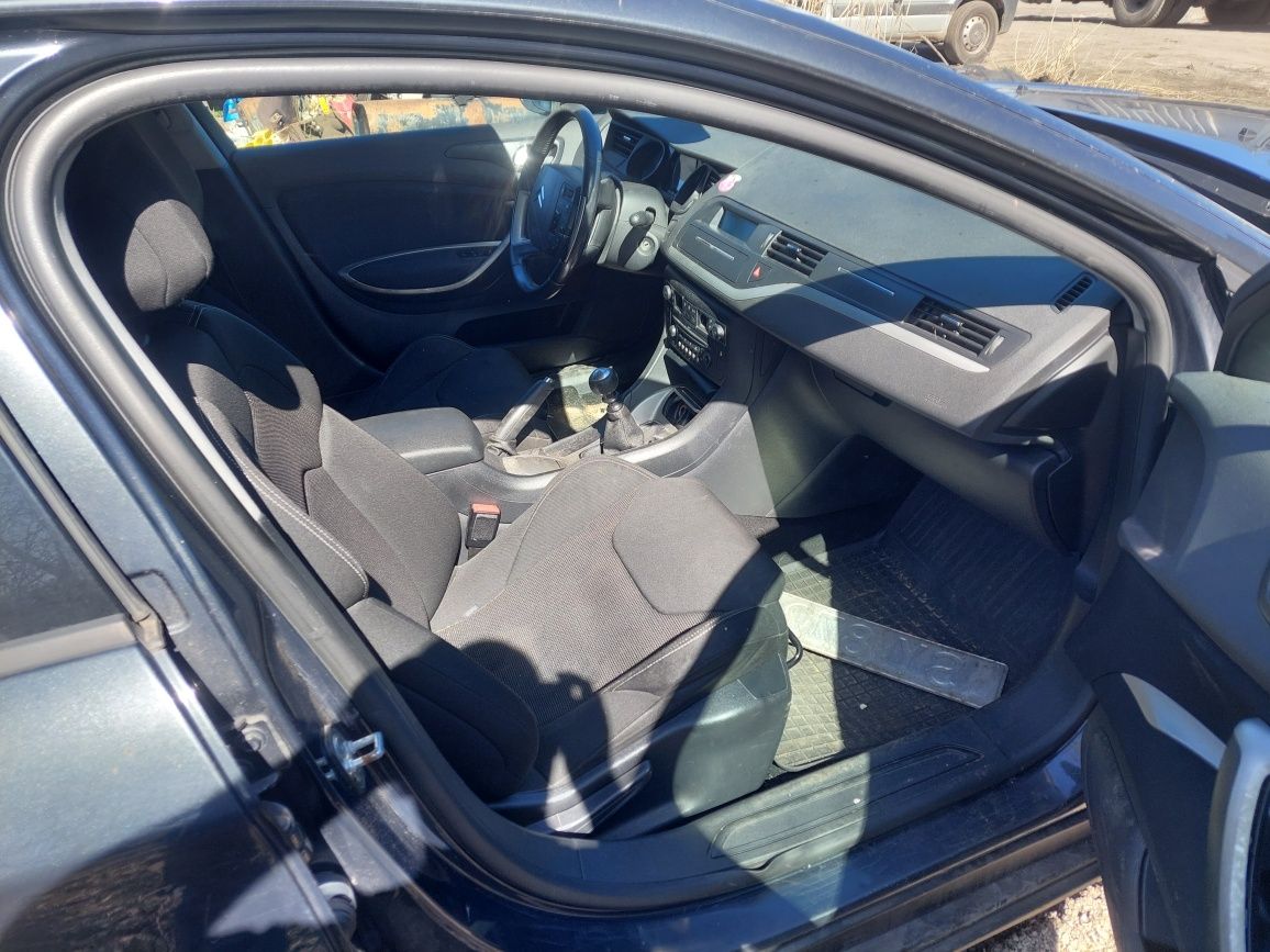 Citroen c5 III X7 deska kokpit konsola airbag sensor pasy komplet