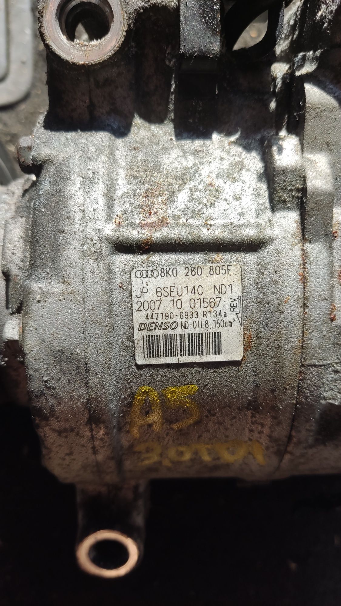 Kompresor klimatyzacji sprężarka audi a4 b8 a5 8t 2.7 TDI 3.0 TDI