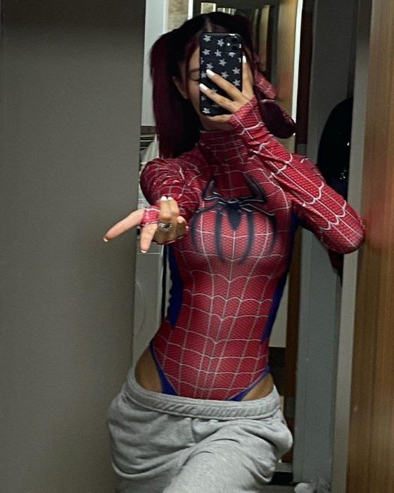 Боді spider girl/ боді жіноче/ людина- павук для дівчат/ боді паук