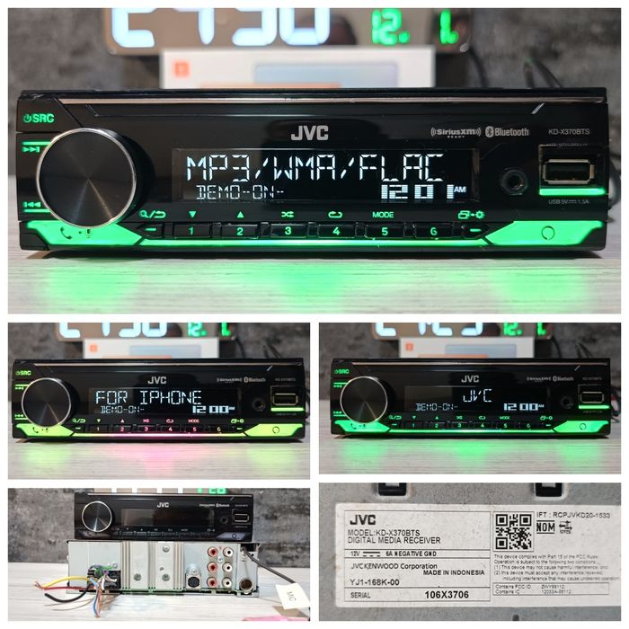 Процесорний JVC kd-r, kd-x ,kd-s/Bluetooth