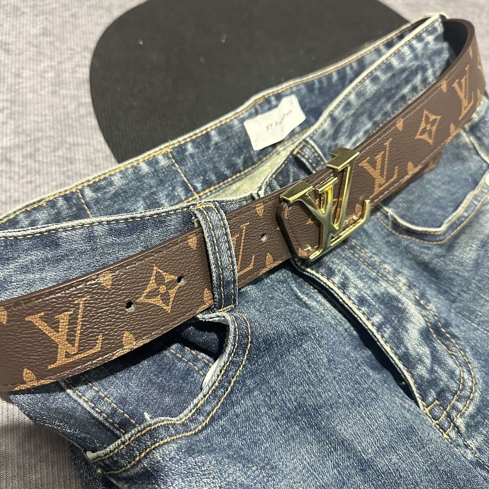 Ремень Louis Vuitton Пояс Луи Витон ремінь Кожа классический