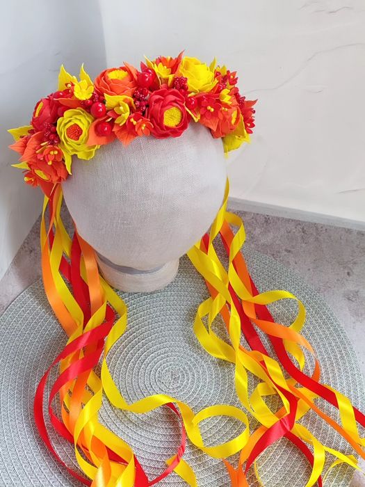 Осінні віночки для дівчаток