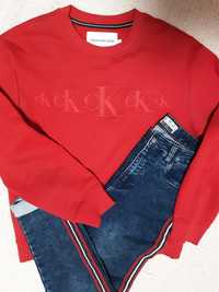 Bluza CK rozmiar M I spodnie z lampasami EMOI rozmiar 40 damskie