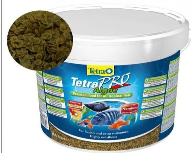 Корм для рыб Tetra Pro Algae pro Energy pro Colour color Тетра Про