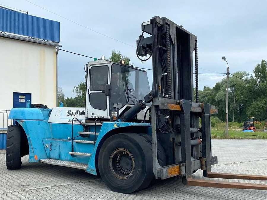 SMV SL28-1200A wózek widłowy ciężki 28 ton duplex 4 m