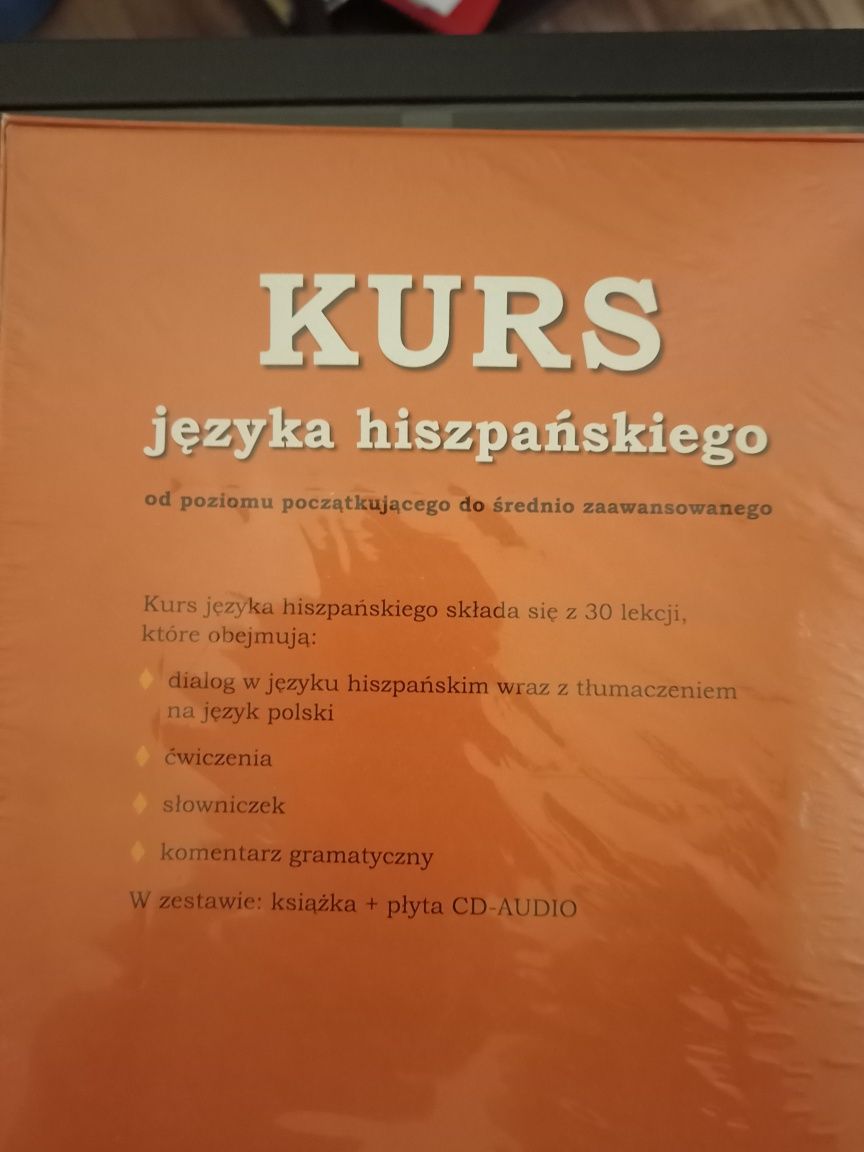 Kurs języka hiszpańskiego od poziomu początkującego do średnio zaaw.