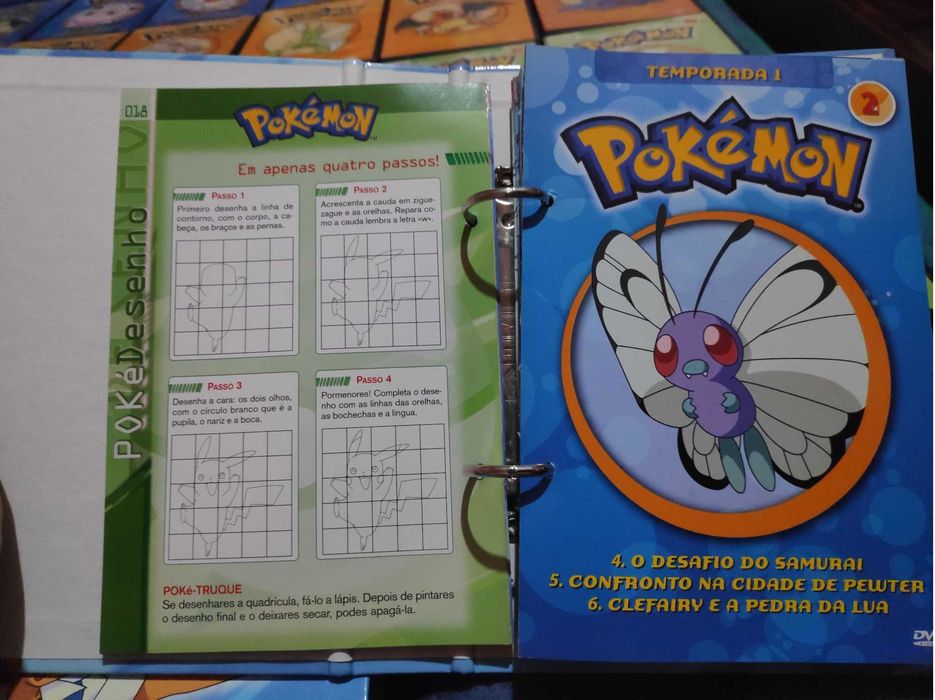 DVD Pokémon - Temporada 1, 2, 3 [Coleção completa]