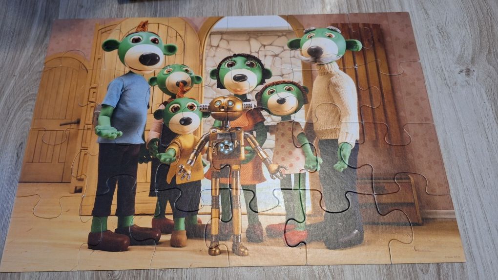 Zestaw puzzle 24el myszka minnie