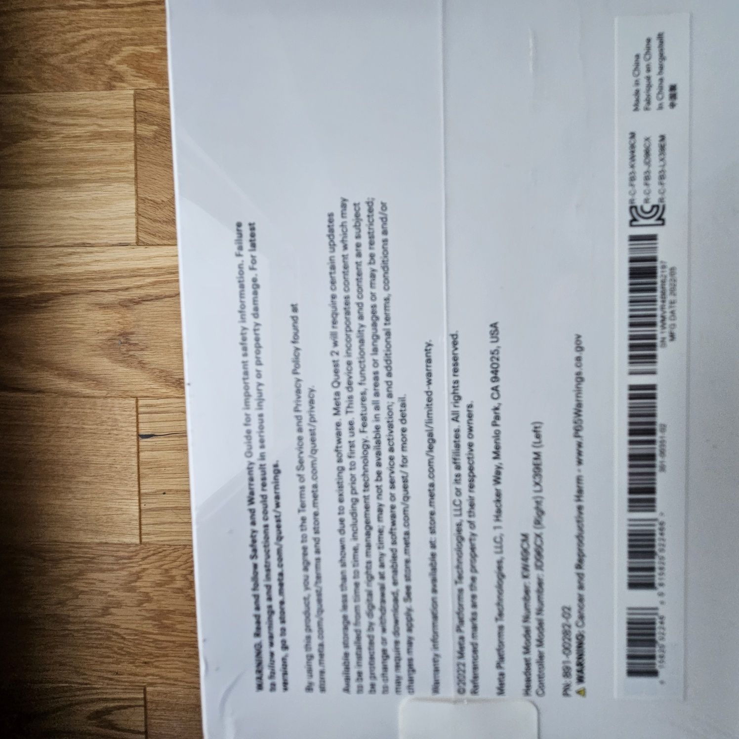 Oculus quest 2. 256GB