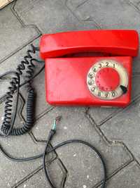 Uszkodzony telefon tarczowy PRL