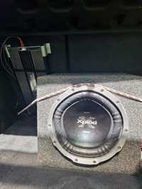 Subwoofer Sony Xplod 1200w + Amp 1200w