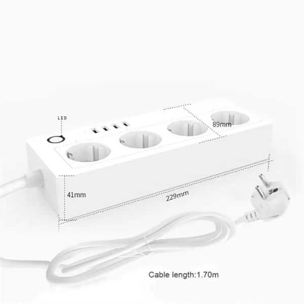 Extensão Inteligente WIFI 16Amp