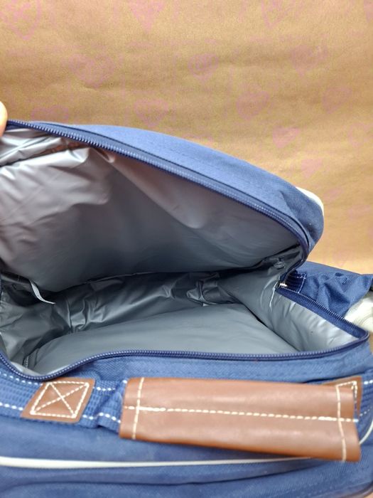 Рюкзак термосумка с термосом и столовыми приборами для пикника и т.д