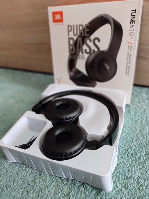 Auscultadores Bluetooth JBL 510 BT preto