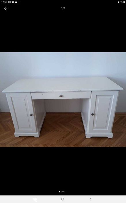 Biurko Ikea Liatorp białe