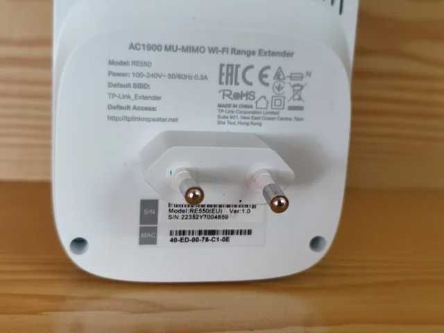 Tp-link RE450 v1.0 Repetidor Wi-Fi Extender