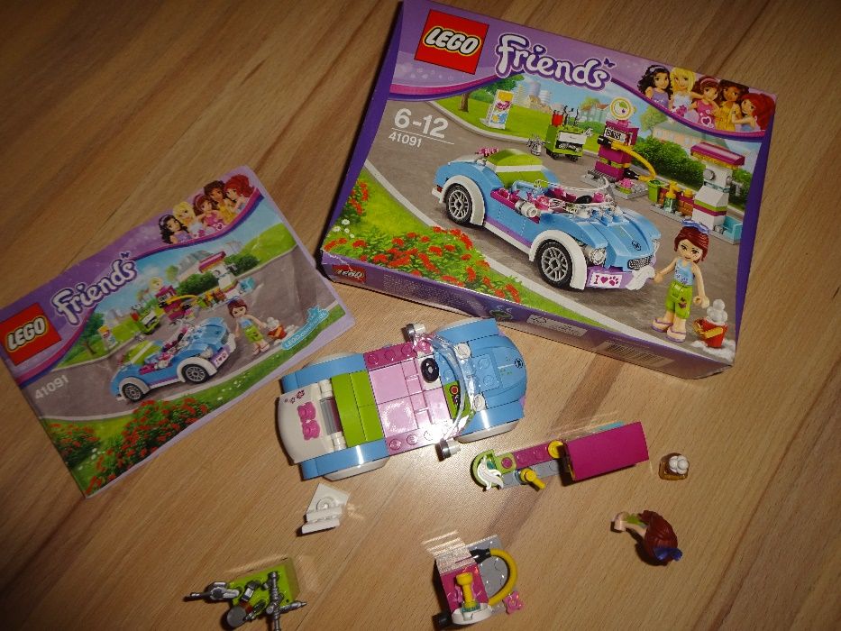 LEGO Friends 41091 kabriolet Mii klocki UNIKAT 6-12