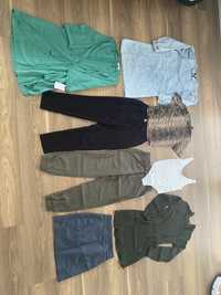 Zestaw zara h&m stradivarious xs s sukienki spodnie bluzki