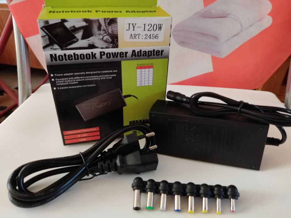 Зарядное для ноутбука 120 w адаптер зарядка блок питания ноутбука