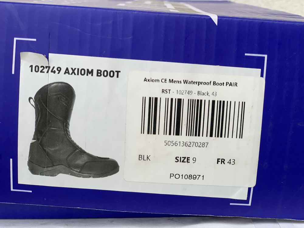 Buty motocyklowe RST Axiom rozmiar 43 Membrana! Turystyczne! Nowe!