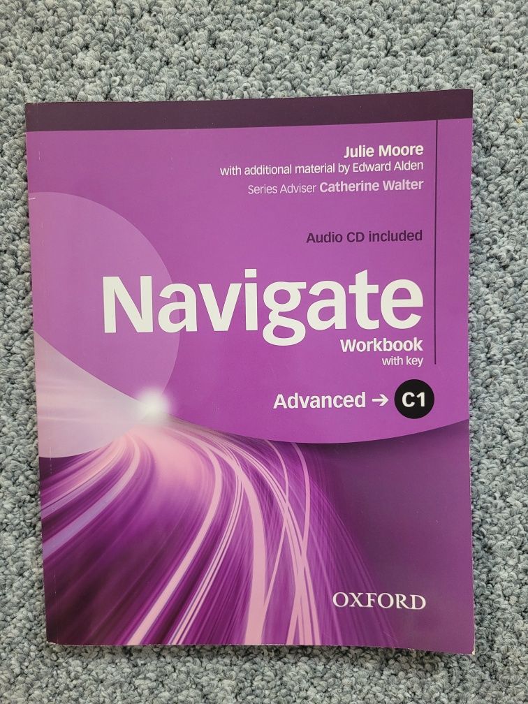 Navigate Advanced C1  workbook with key, cd
Nowe, czyste.
Odbi