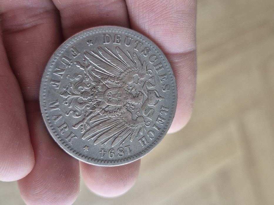 5 marek 1894 rzadszy rocznik