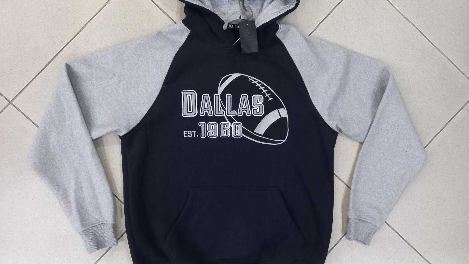 Dallas Football RZUO, клубный пуловер худи, р. М (48-50)