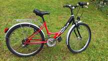 Rower dziecięcy Kands Laguna City 20" tani rowerek dla dziewczynki