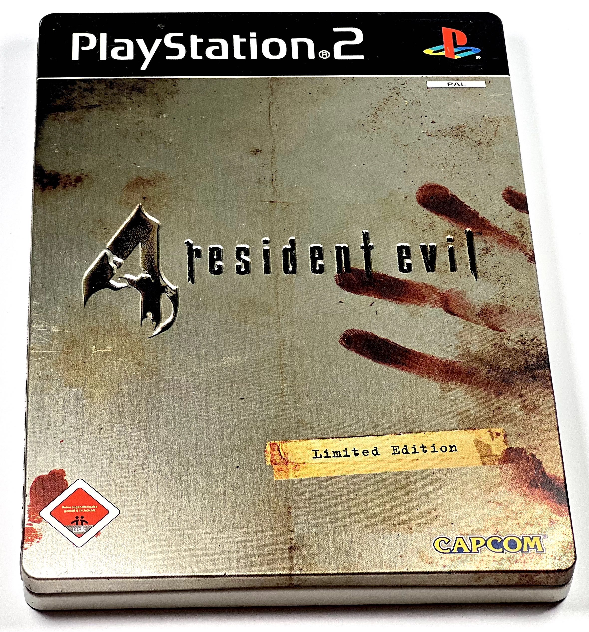 Resident Evil 4 Limited Edition Steelbook Playstation 2 PS2 PS 2