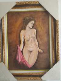 Quadro nudez mulher  0,90×0,70 novo