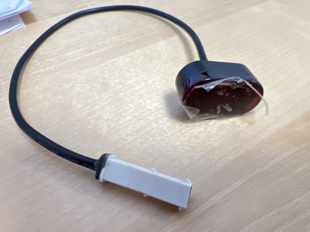 Lampka tylna STOP LED oświetlenie do HULAJNOGI XIAOMI M365 i M365 PRO