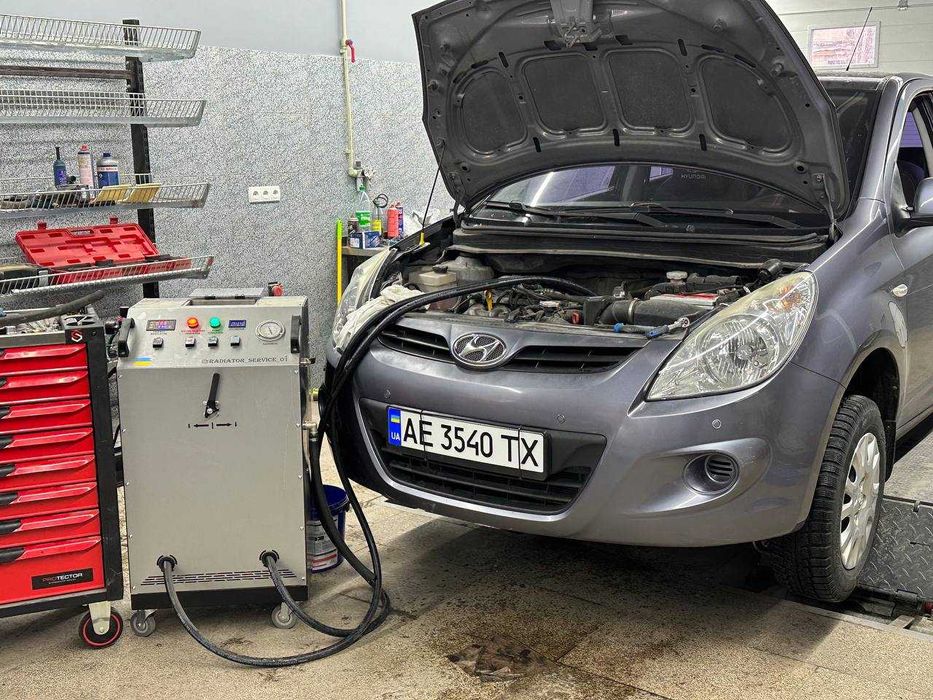 Промивання радіатора пічки системи опалення без розбирання.