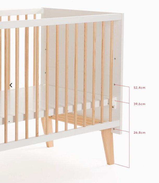 Berço estilo nórdico