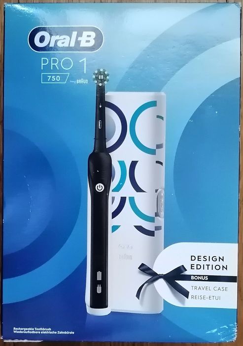 Escova de dentes elétrica Pro Series 1 ORAL-B- nova, 2 anos garantia