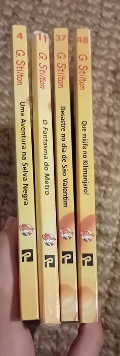 Livros Geronimo Stilton