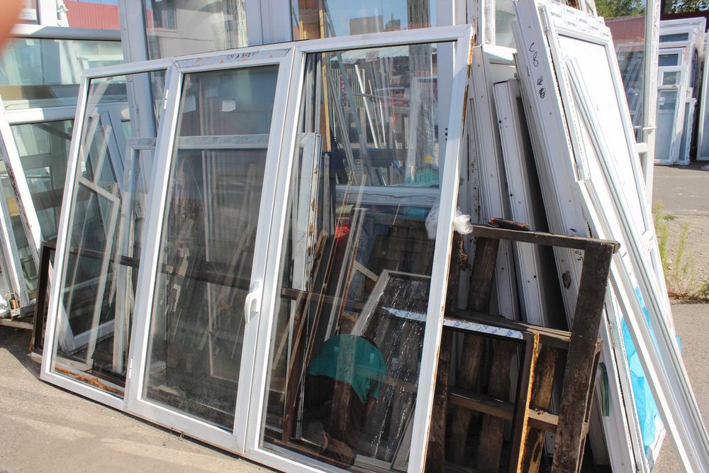 Окна рамы балконные аллюминиевые  1980\1750 и 2250\1750 и 2720\1750