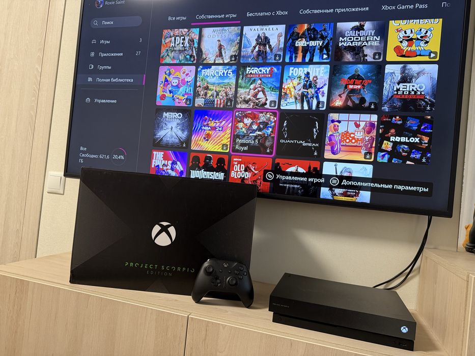 Xbox One X 1TB + 23 ГРИ!