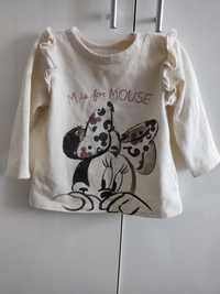 Bluza Minnie Mouse disney H&M 9-12m 80cm