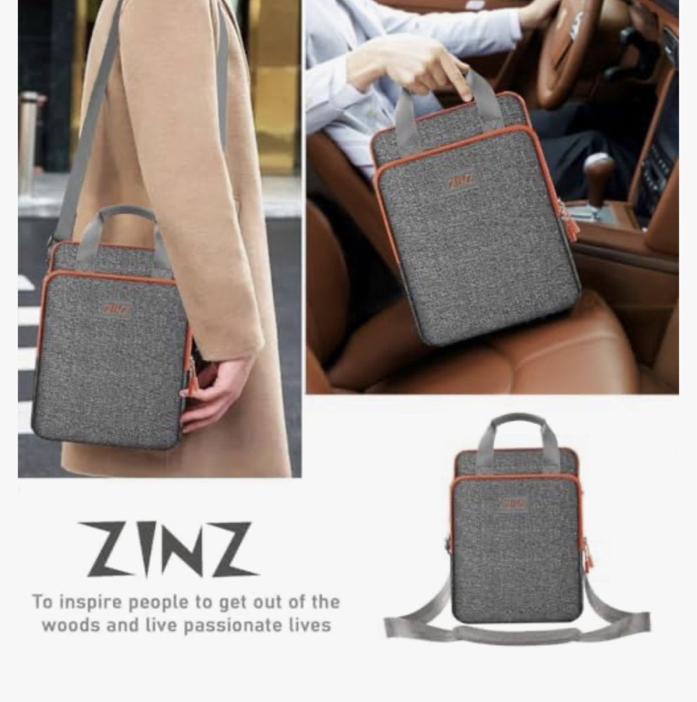 Czarna torba podróżna na laptopa 12,9-13 cali MacBook Air/Pro 13”