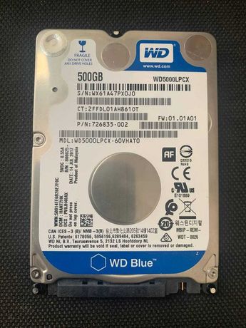 Western Digital 500GB 5400rpm 16MB WD5000LPCX 2.5