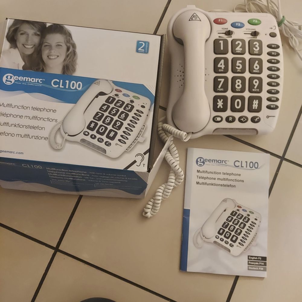 Telefon dla seniora Gemarc CL 100