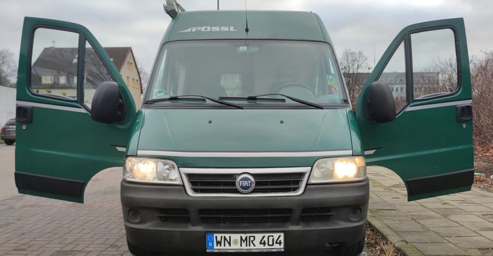 Fiat Ducato  FIAT 'PÖSSL' 2.3 JTD-110 KM,47900 zł.,ASR