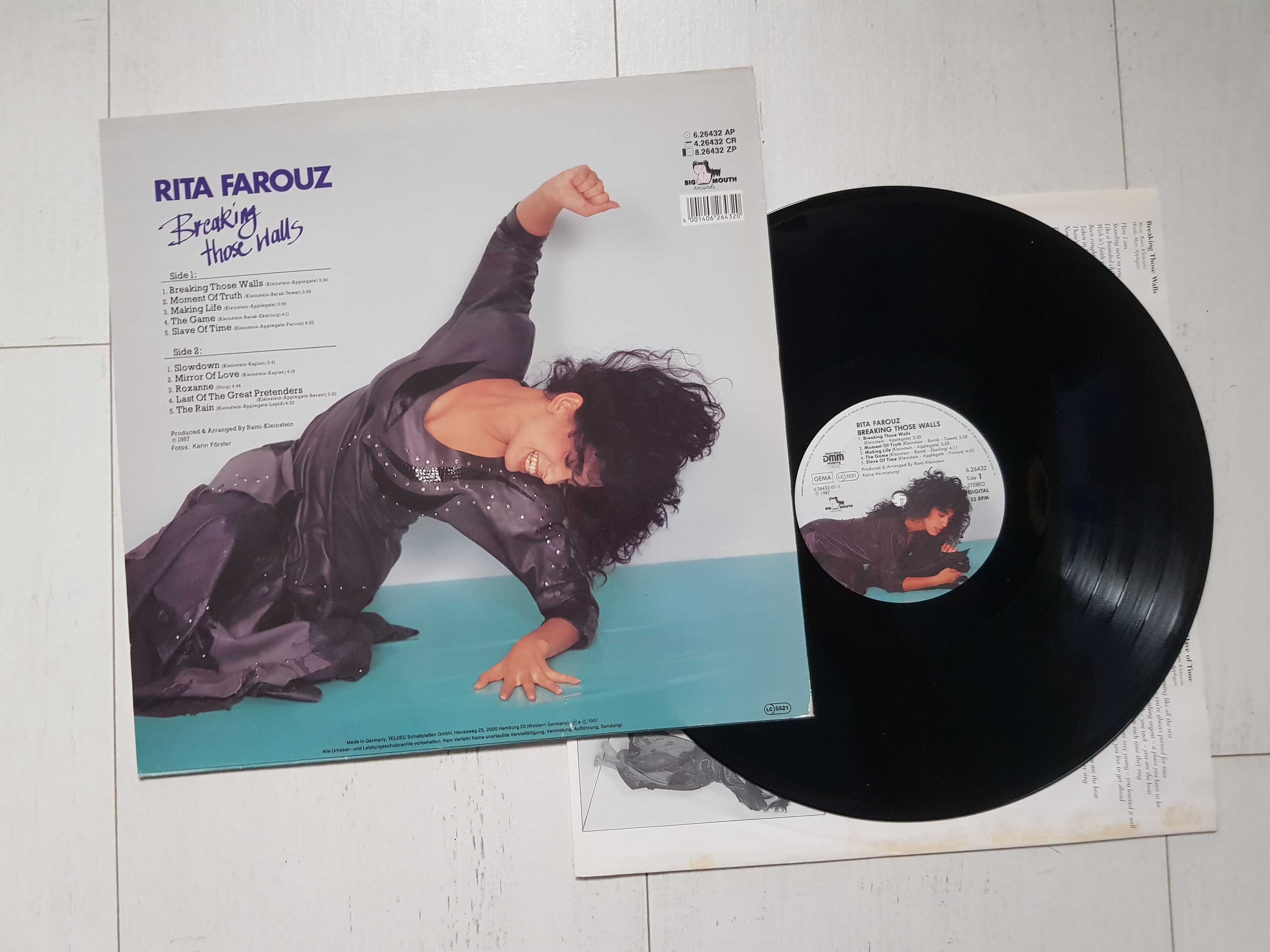 Rita Farouz – Breaking Those Walls LP*4100