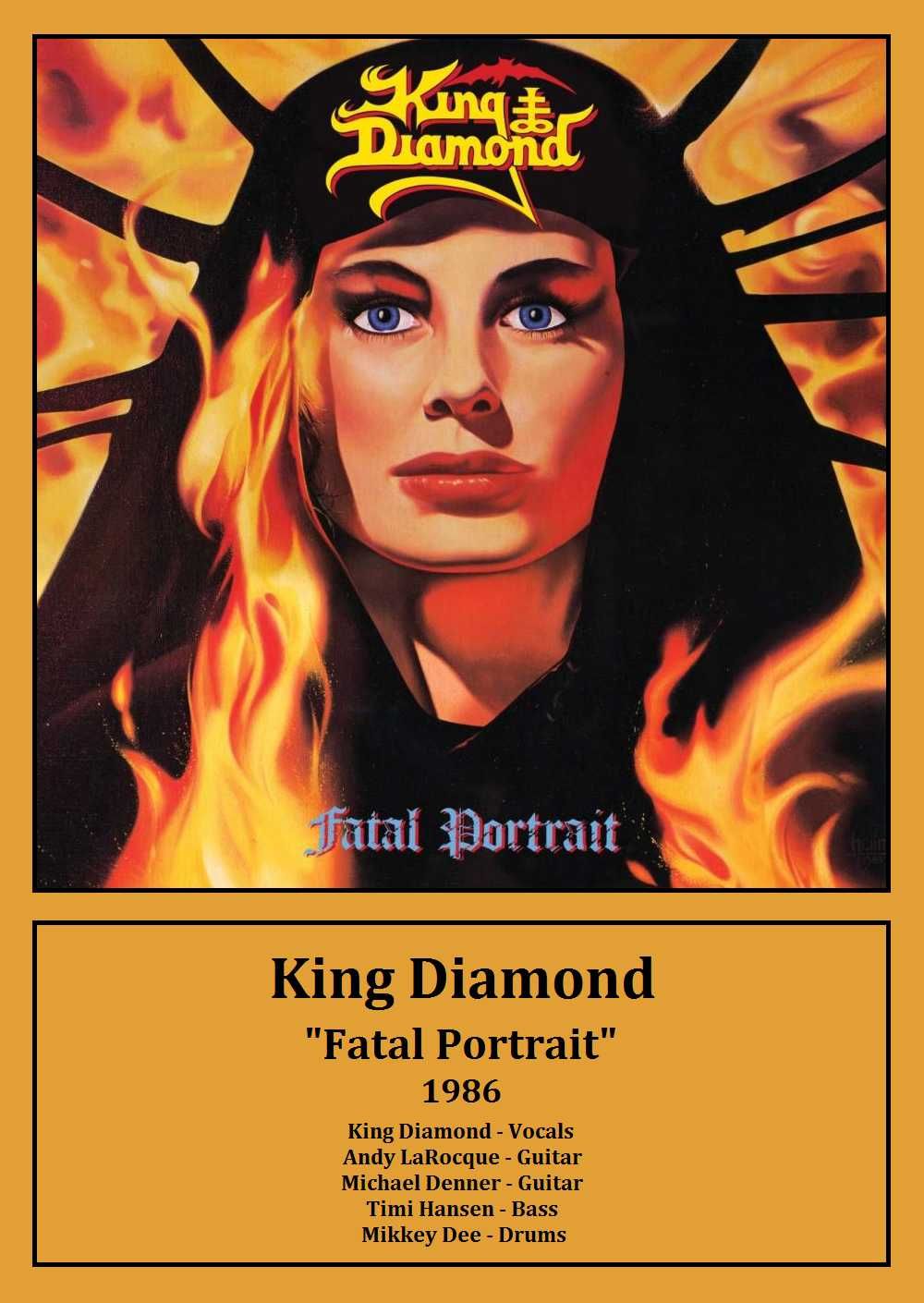 Plakaty A3 - King Diamond / Mercyful Fate, Abigail Conspiracy Melissa