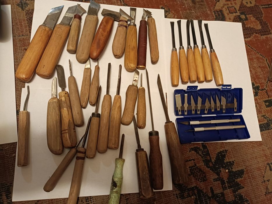 Стамески  и резцы по дереву