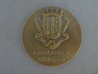 Medalha Santa Casa Misericórdia de Abrantes Inauguração Lar Hospital